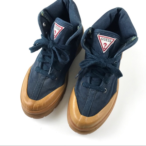 Vintage Other - Vintage Guess High Top Shoes 8